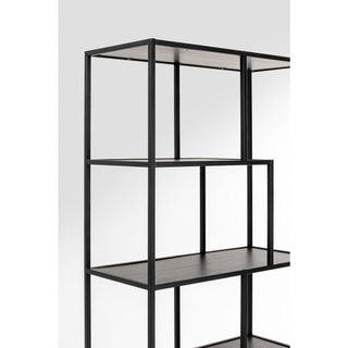 Shelf Loftie Black 77x185cm KARE MIAMI