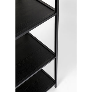 Shelf Loftie Black 77x185cm KARE MIAMI