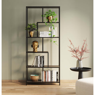 Shelf Loftie Black 77x185cm KARE MIAMI