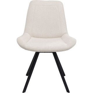 Swivel Chair Baron Cream - DEKOR