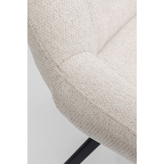 Swivel Chair Baron Cream - DEKOR