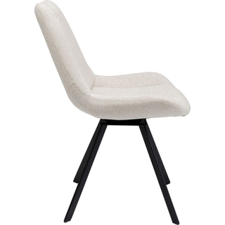 Swivel Chair Baron Cream - DEKOR