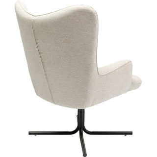 Swivel Armchair Oscar Cream - DEKOR