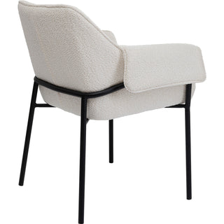 Chair with Armrest Bess Cream - DEKOR