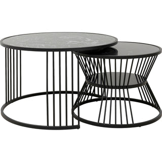 Coffee Table Roma Black (2/Set) - DEKOR