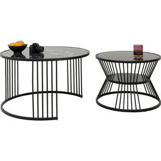 Coffee Table Roma Black (2/Set) - DEKOR