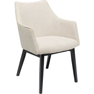 Chair with Armrest Modino Cream - DEKOR