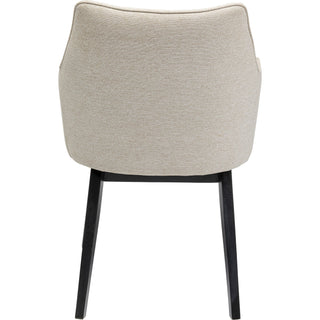 Chair with Armrest Modino Cream - DEKOR