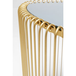 Side Table Wire Triangle Gold (2/Set) - DEKOR