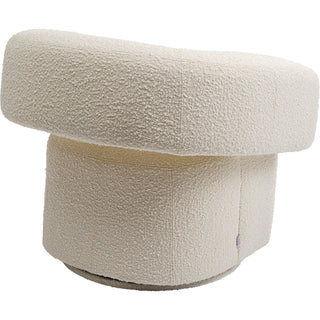 Swivel Armchair Maye Cream - DEKOR
