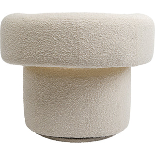 Swivel Armchair Maye Cream - DEKOR
