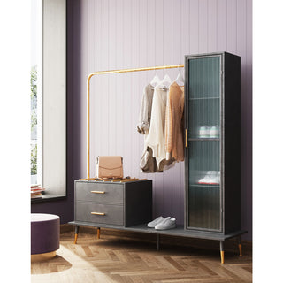 Wardrobe Cabinet La Gomera 170x180cm - DEKOR