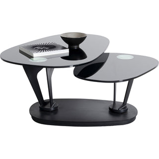 Coffee Table Franklin Black 150x58cm - DEKOR