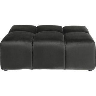 Stool Belami Velvet Grey - DEKOR