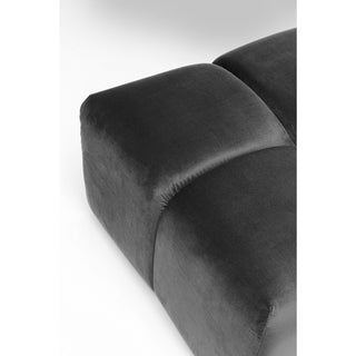 Stool Belami Velvet Grey - DEKOR