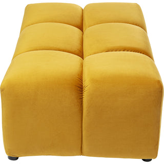 Stool Belami Velvet Amber - DEKOR