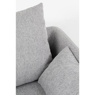 Sofa Amalfi 2 Seater Grey 219cm - DEKOR
