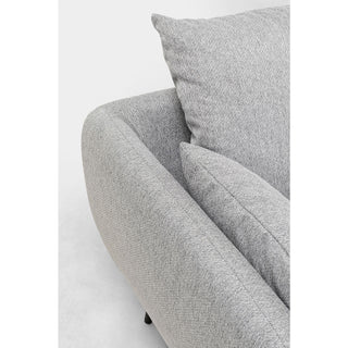 Sofa Amalfi 2 Seater Grey 219cm - DEKOR