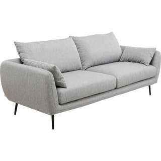 Sofa Amalfi 2 Seater Grey 219cm - DEKOR