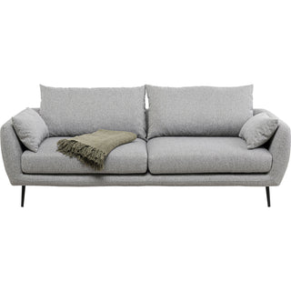 Sofa Amalfi 2 Seater Grey 219cm - DEKOR
