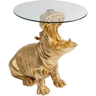 Side Table Sitting Hippo Ø48cm - DEKOR