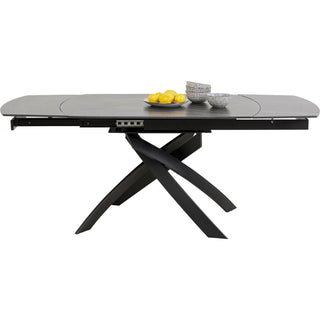 Black Extendable Dining Table