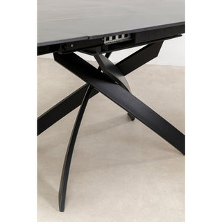 Black Extendable Dining Table