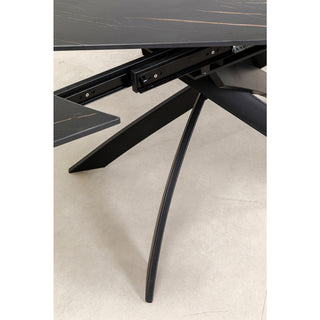 Black Extendable Dining Table