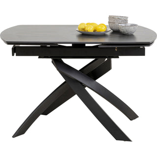 Black Extendable Dining Table