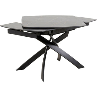 Black Extendable Dining Table