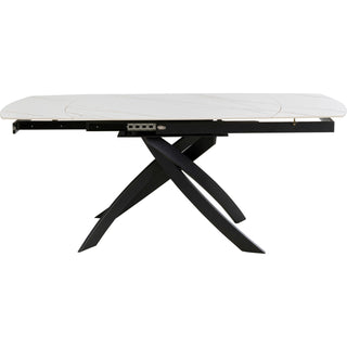 Extension Table Twist Onyx 120(30+30)x90cm - DEKOR