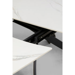 Extension Table Twist Onyx 120(30+30)x90cm - DEKOR