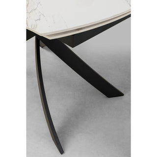 Extension Table Twist Onyx 120(30+30)x90cm - DEKOR