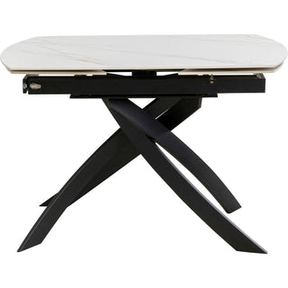 Extension Table Twist Onyx 120(30+30)x90cm - DEKOR