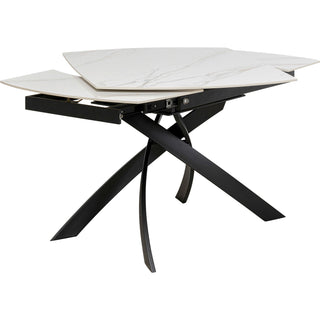 Extension Table Twist Onyx 120(30+30)x90cm - DEKOR