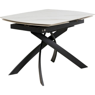 Extension Table Twist Onyx 120(30+30)x90cm - DEKOR