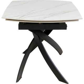 Extension Table Twist Onyx 120(30+30)x90cm - DEKOR