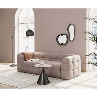 Wall Mirror Dynamic Black 29x61cm - DEKOR