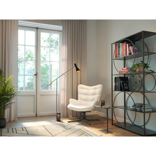 Swivel Armchair Oscar Boucle Cream - DEKOR