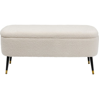 Storage Bench Rico White - DEKOR