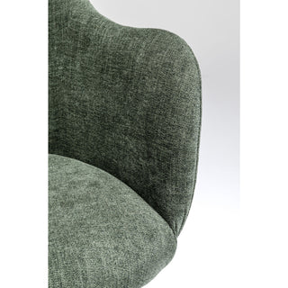 Swivel Armchair Lady Loco Coco Green - DEKOR