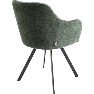 Swivel Armchair Lady Loco Coco Green - DEKOR