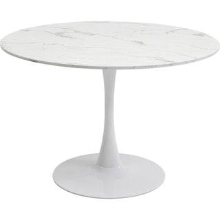 Table Schickeria Marble White Ø110cm - DEKOR
