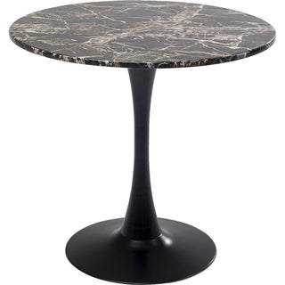 Table Schickeria Marble Black Ø80cm - DEKOR