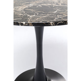 Table Schickeria Marble Black Ø80cm - DEKOR