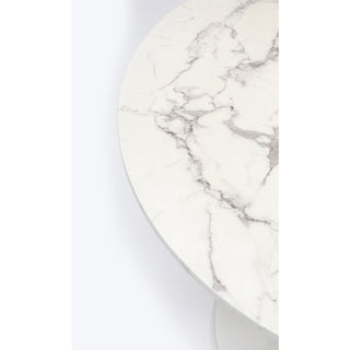 Table Schickeria Marble White Ø80cm - DEKOR