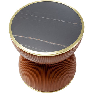 Side Table Endless Vegas Orange Ø47cm - DEKOR