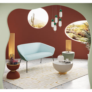 Side Table Endless Vegas Orange Ø47cm - DEKOR