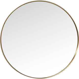 Mirror Curve Round Brass Ø100cm - JULIA VENCE STORE