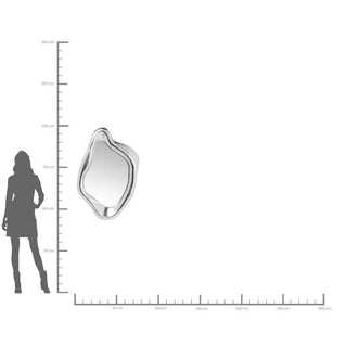 Mirror Hologram Silver 119x76cm - JULIA VENCE STORE